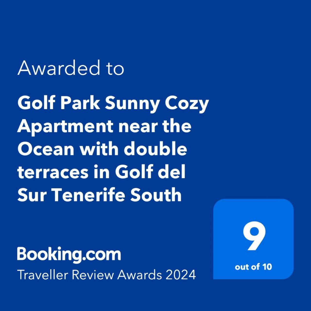 Bookinn Golf Park Sunny Cozy Apartment Near The Ocean With Large Double Terraces, Fiber Wifi, 3 Pools, Bbq Tenerife South 산미겔데아보나 외부 사진