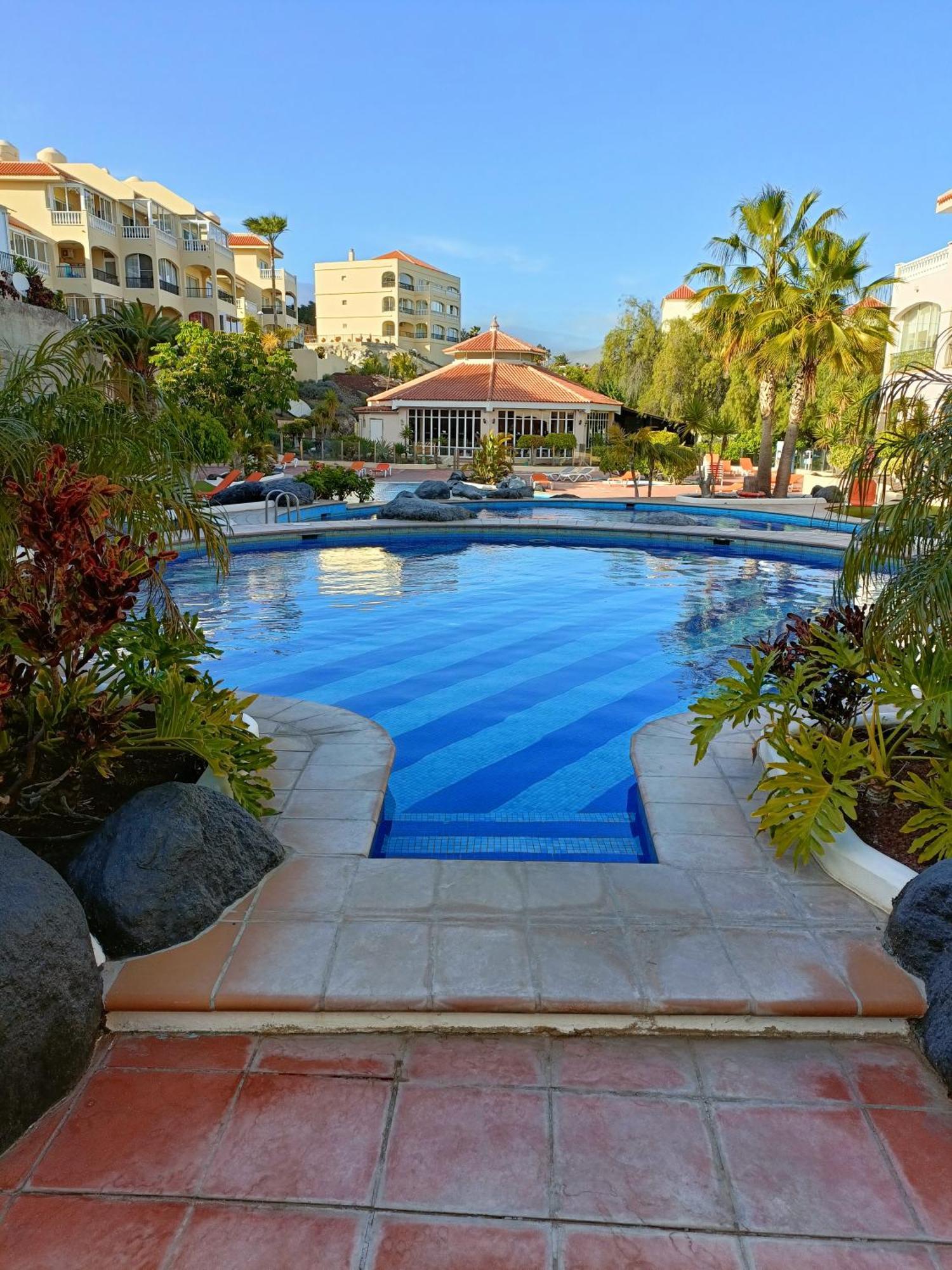 Bookinn Golf Park Sunny Cozy Apartment Near The Ocean With Large Double Terraces, Fiber Wifi, 3 Pools, Bbq Tenerife South 산미겔데아보나 외부 사진